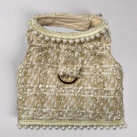 Envogue Dog Harness (Color: Gold Ore, size: MD)