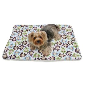Ultra Soft Minky/Plush Blanket (Color: Monkey)
