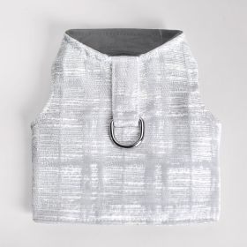 Gia Dog Harness (Color: Silver, size: LG)