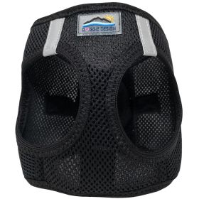 American River Solid Ultra Choke Free Dog Harness (Color: Black, size: 2XL)